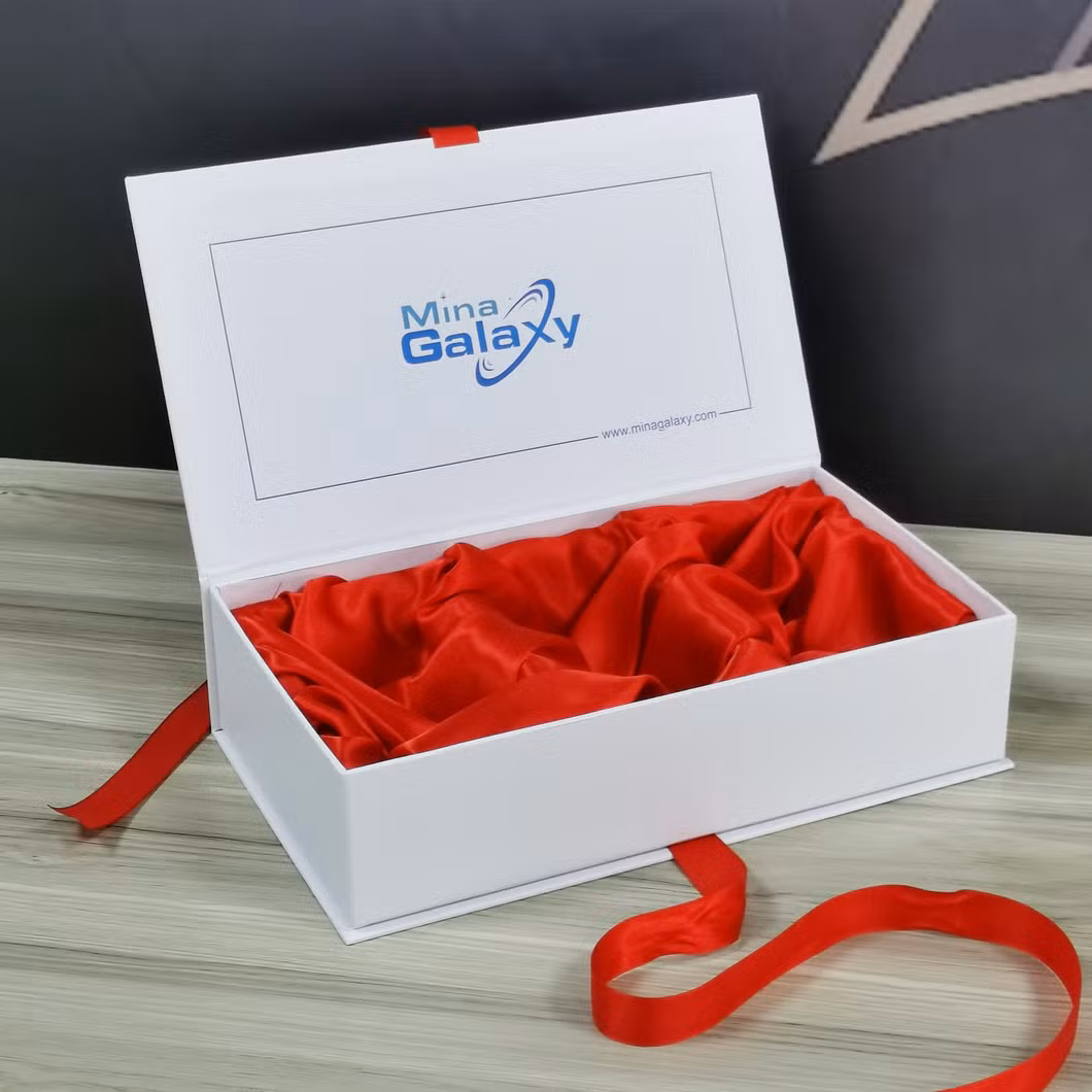 Customer Design Spot UV Silk Bowknot Hand Made Different Shape Drawer Paper Gift Box for Chirstmas