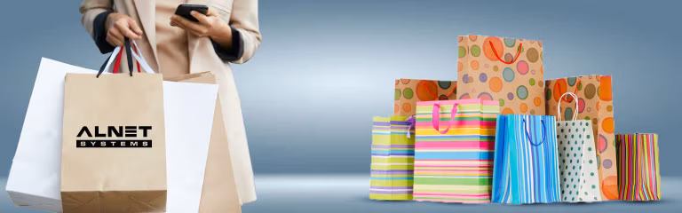 Manufacturer China Wholesale Handles Takeaway Biodegradable Multi-Color Shopping Kraft Paper Bags for Sale