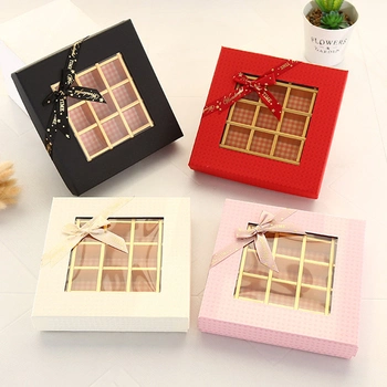 Premium Brown Kraft Square Shape Small Packaging Paper Box