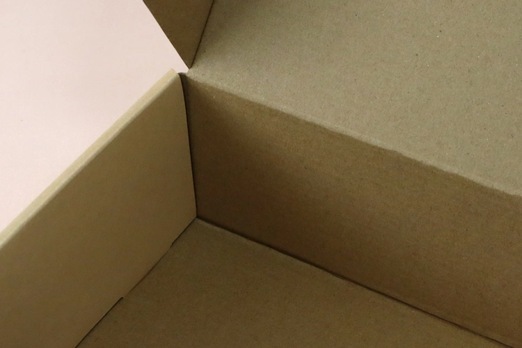 Wholesale Flat Packed Carton Shipping Die Cut Handle Custom Printed Food Grade Brown Kraft Paper Cake Package Box