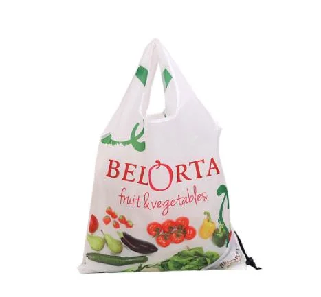 Polyester Shopping Bags with Small Pouch