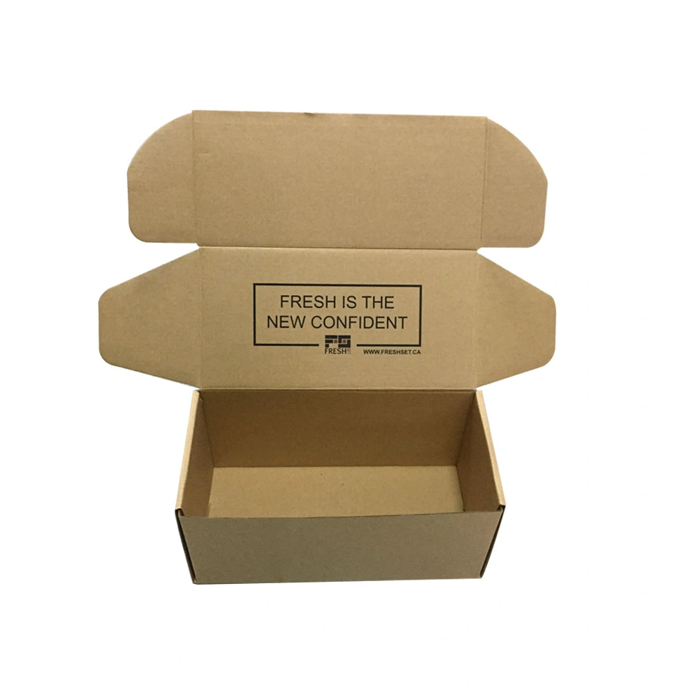 Corrugated Paper Packaging Brown Kraft Box