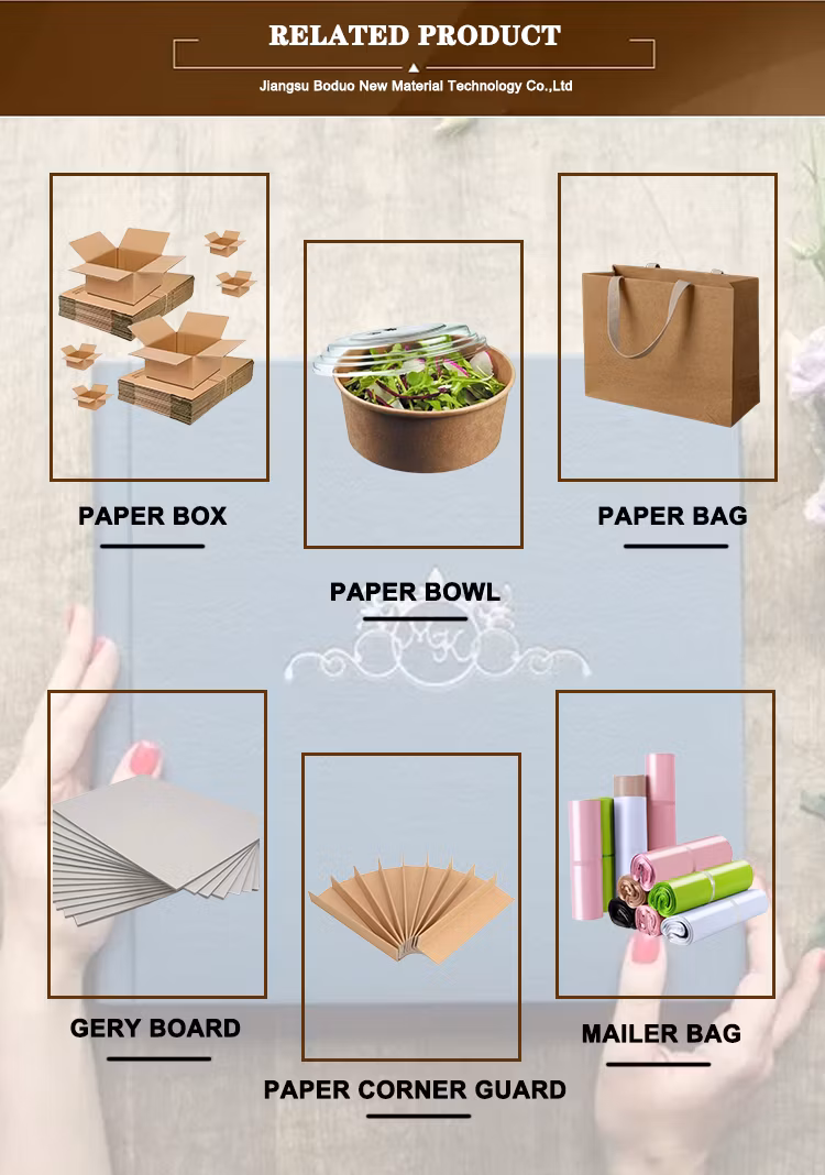 Custom Printed Brown Kraft Paper Bags with Flat / Twist Handles