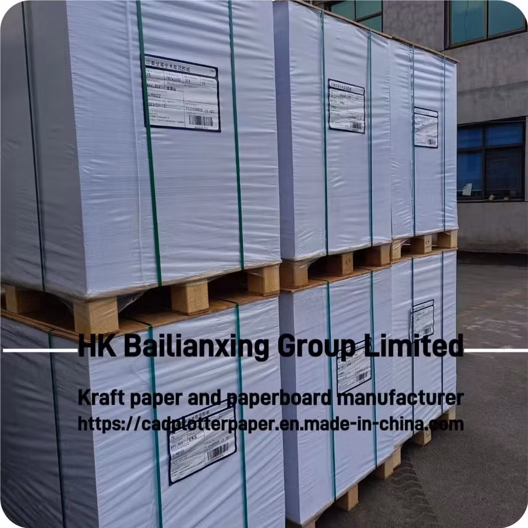 80g High Bursting Strength Recycled Brown Kraft Testliner Paper for Corrugated Box