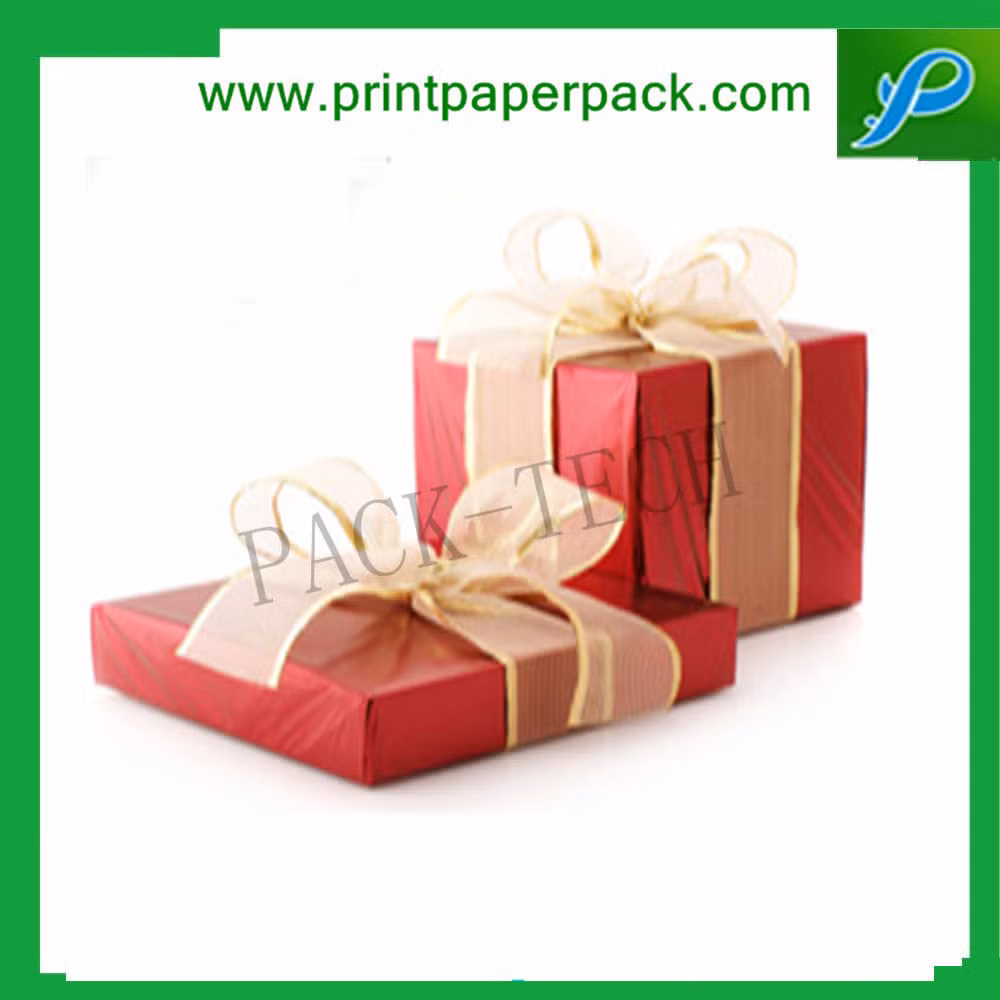 Custom Craft Rigid Christmas Paper Packing Box, Fancy Jewelry Gift Cardboard Box, Cake / Chocolate / Mooncake / Candy / Watch Display Packaging
