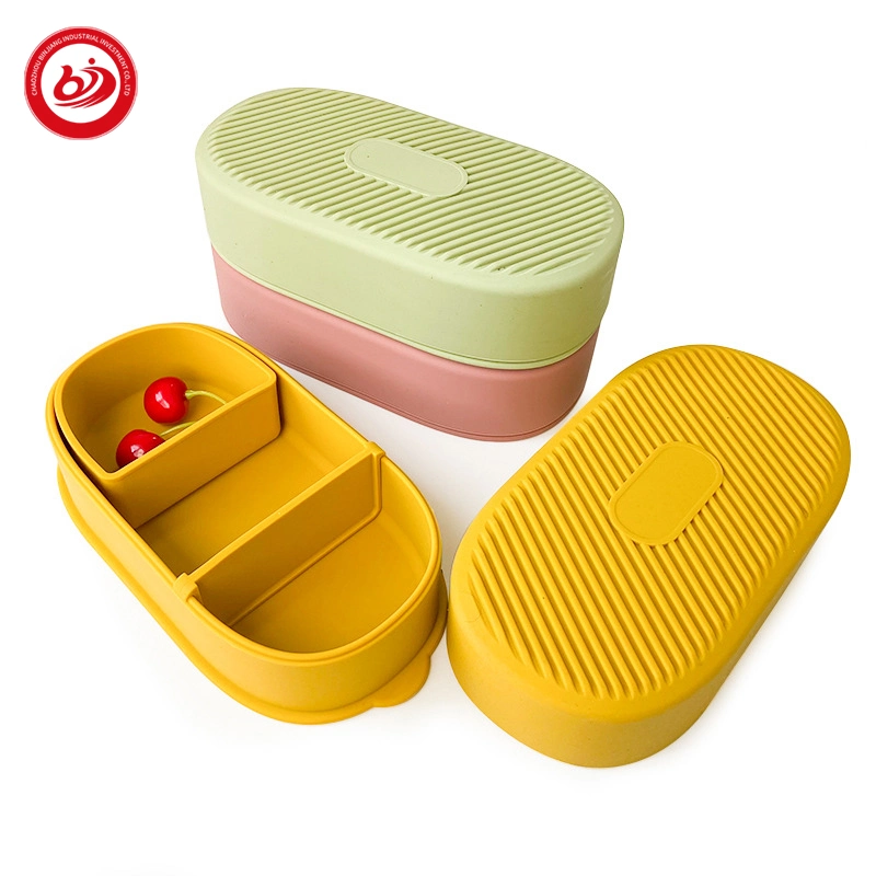 Wholesale Food Grade Silicone Cartoon Baby Food Container Silicone Spoon Fork and Bowl Set ODM OEM Drinking Straw Cup with Lid