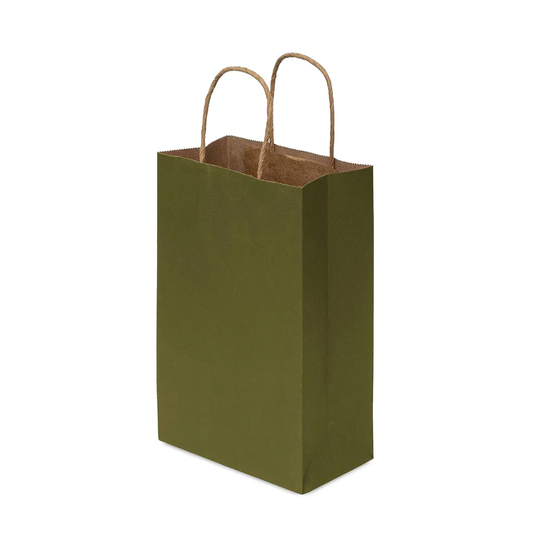 Small Business Kraft Shopping Gift Totes for Goodie &amp; Party Favor Bags