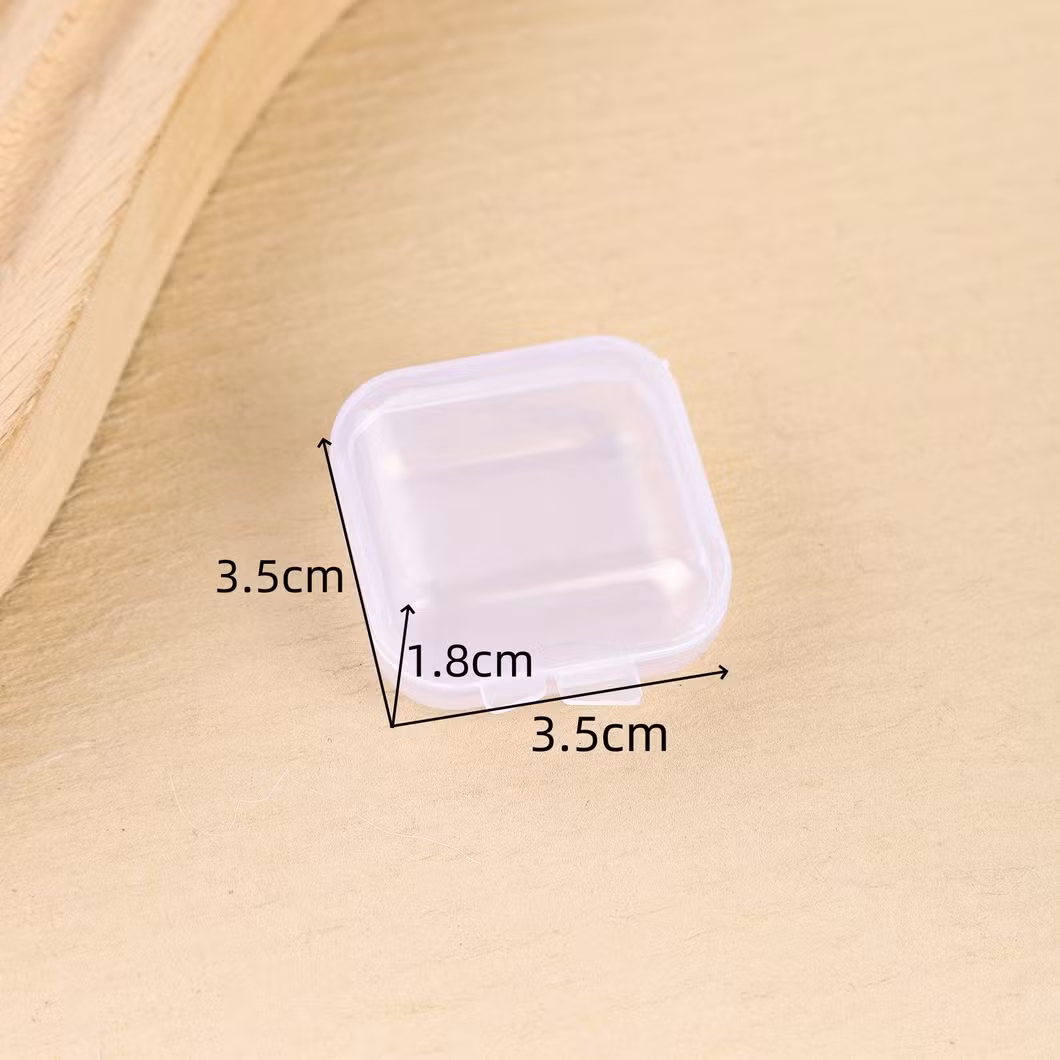 Portable 10/15/24/36 Grids Clear Plastic Packaging Box for Beads Organizer Art DIY Crafts Jewelry Fishing Tackles Container
