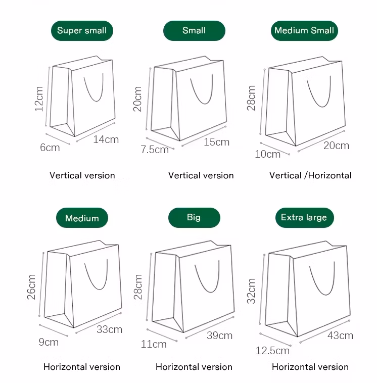 Manufacturer China Wholesale Handles Takeaway Biodegradable Multi-Color Shopping Kraft Paper Bags for Sale