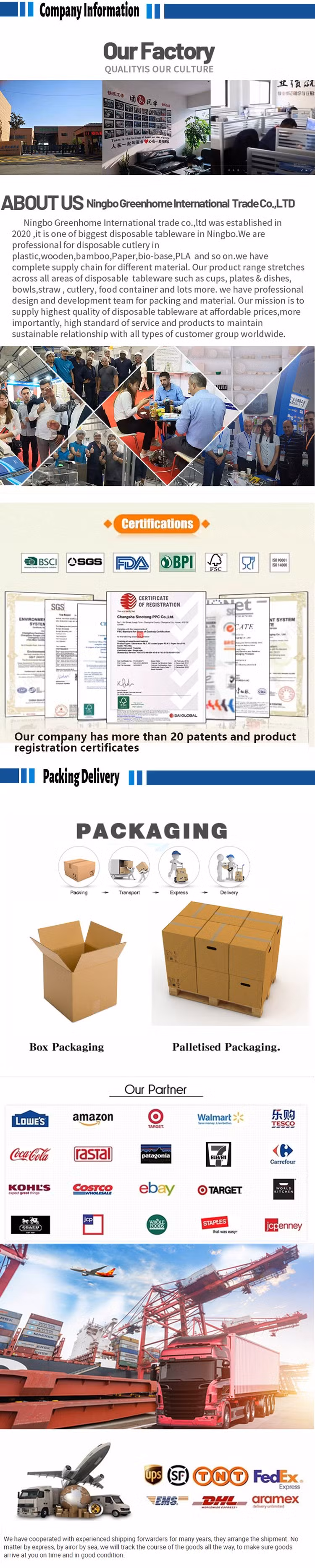 Wholesale Custom Logo Nature Color Kraft Paper Twisted Handle Shopping Carrier Bag