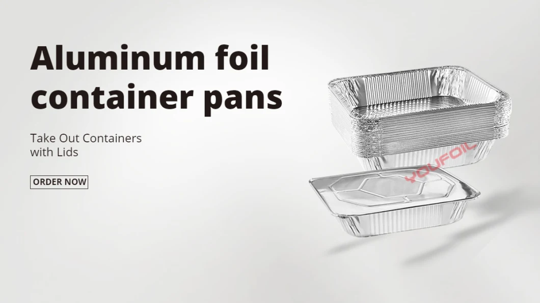 OEM ODM Support 3003 H24 Aluminum Foil Christmas Baking Pan Container