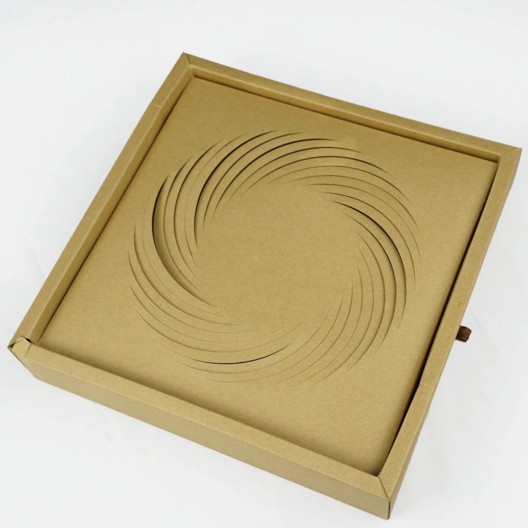 Custom Gift Magnetic Drawer Kraft Paper Box for Packing Tea