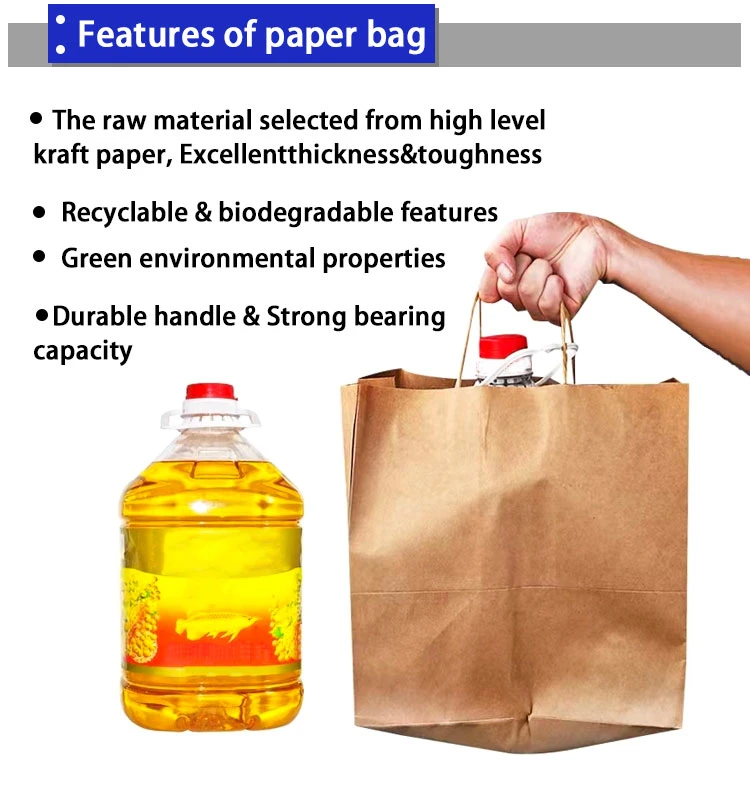 Food/Lunch Bags, Kraft Paper, Multipurpose, Brown Paper Bags Are Great for Shopping, Storage, Small Trash Cans, and More