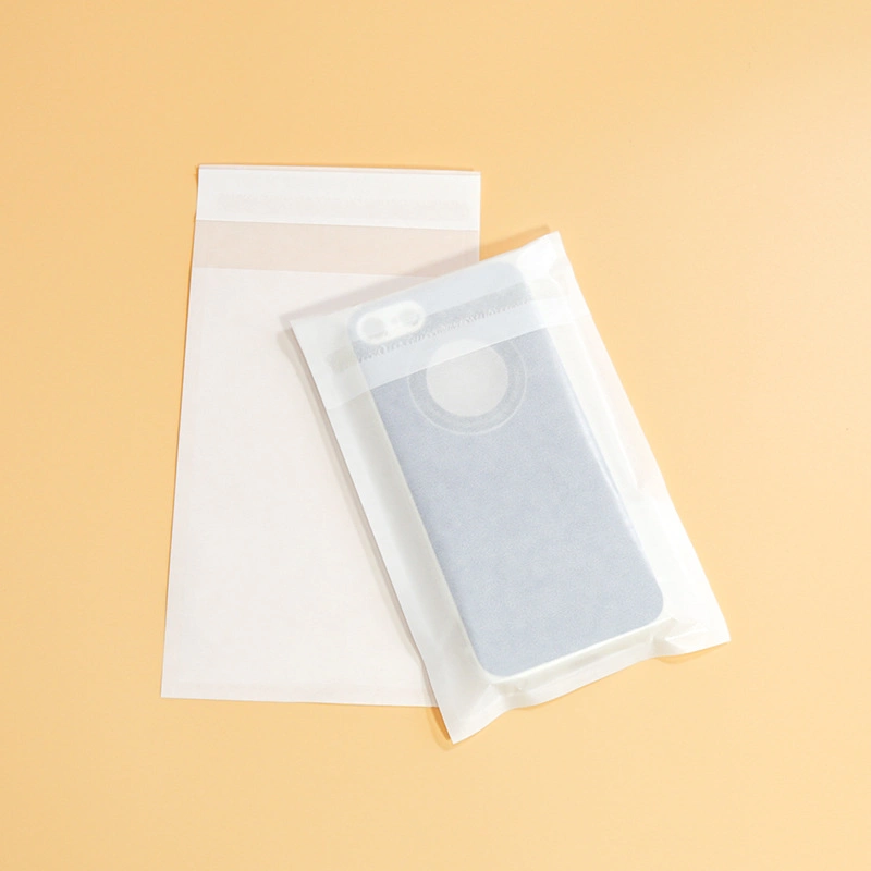 Fully Recyclable Water Resistant Self-Seal White Small Waxed Envelopes Glassine Clothing Paper Bag