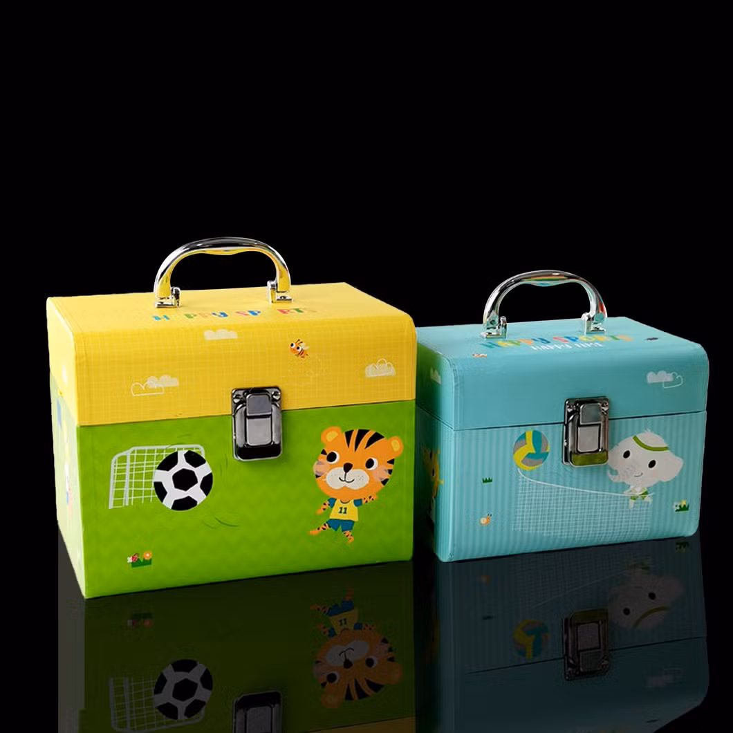 FSC BSCI Custom Full Color Printing Luxury Fashion Flat Toy Packing Foldable Cardboard Carton Paper Packaging Gift Present Shipping Storage Box with Handle