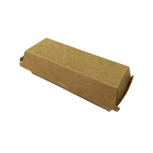 Disposable Kraft Paper Bento Box Picnic Food Containers Hamburger Box