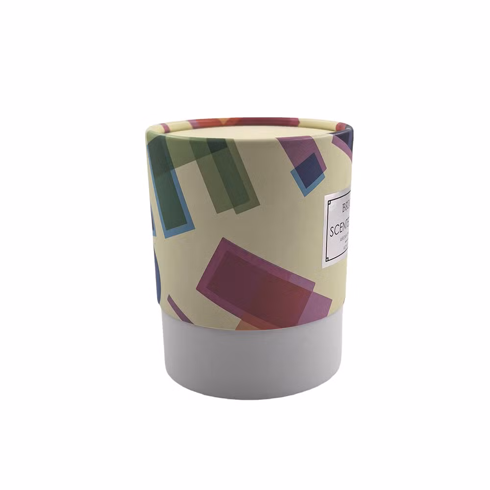 Paper Tube Cylinder Packaging Candle Box Packaging with Logo F