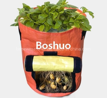 5 6 7 10 15 20 25 30 Gallon Nonwoven Geotextile Fabric Felt Potatoes Tomato Peanut Peppers Garlic Yam Vegetable Garden Gt Plant Nursery Grow Bag China Supplier