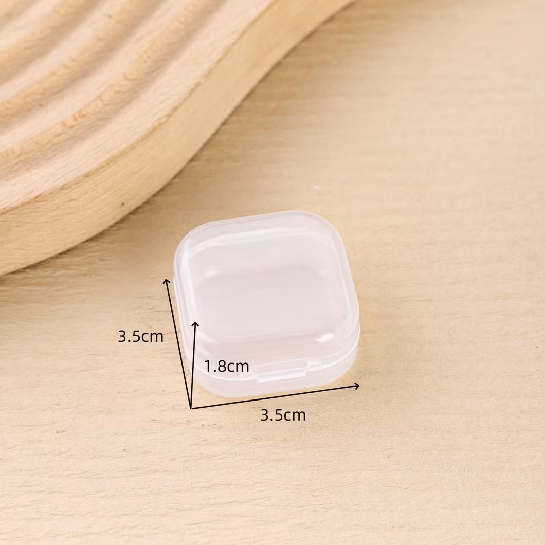 Portable 10/15/24/36 Grids Clear Plastic Packaging Box for Beads Organizer Art DIY Crafts Jewelry Fishing Tackles Container
