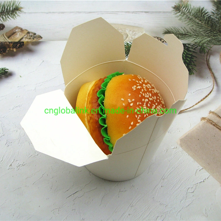 Takeaway Fast Food Packaging Paper Food Containers