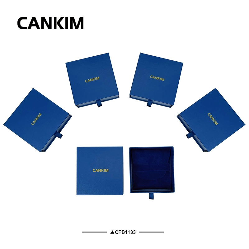 Cankim Jewelry Packaging Pouch and Box Portable Jewelry Box Jewelry Paper Box Boxes for Jewelry Packing