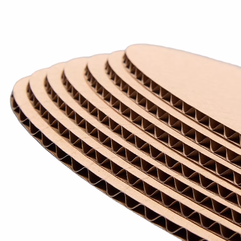 AA Level Recyclable High-Strength Kraft Corrugated Board to Make Paper Box