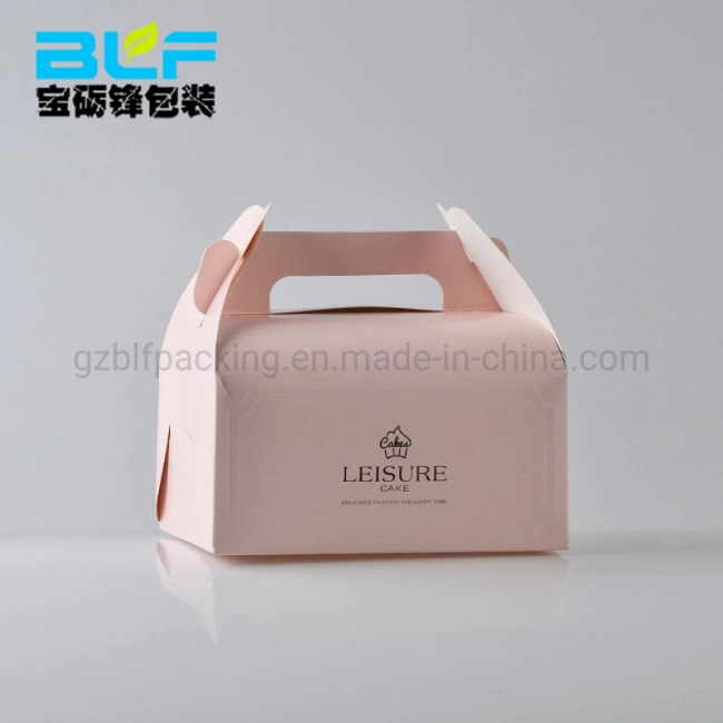 Wholesale Custom Cake Packaging Box Paper Cupcake Box