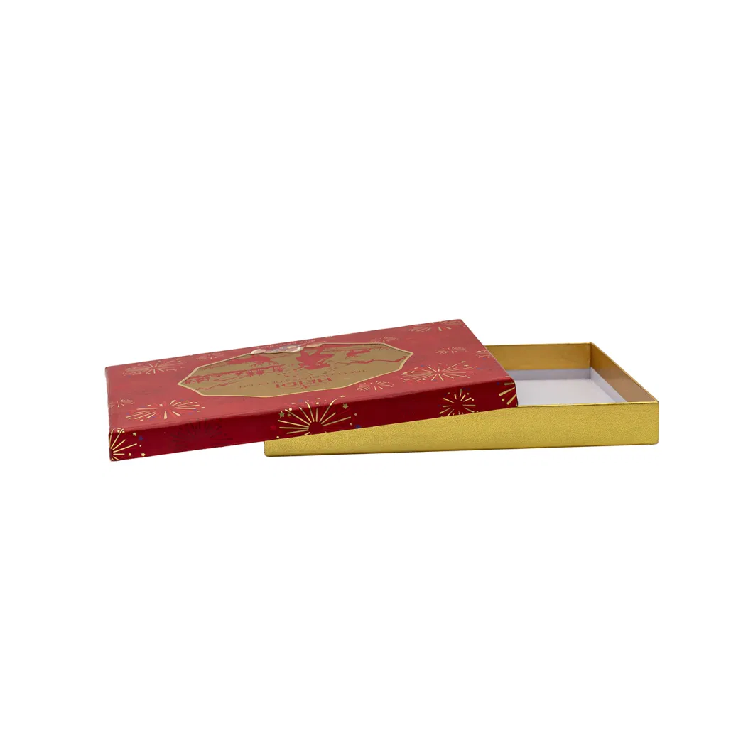 Christmas Decorative Cardboard Storage Boxes with Lid