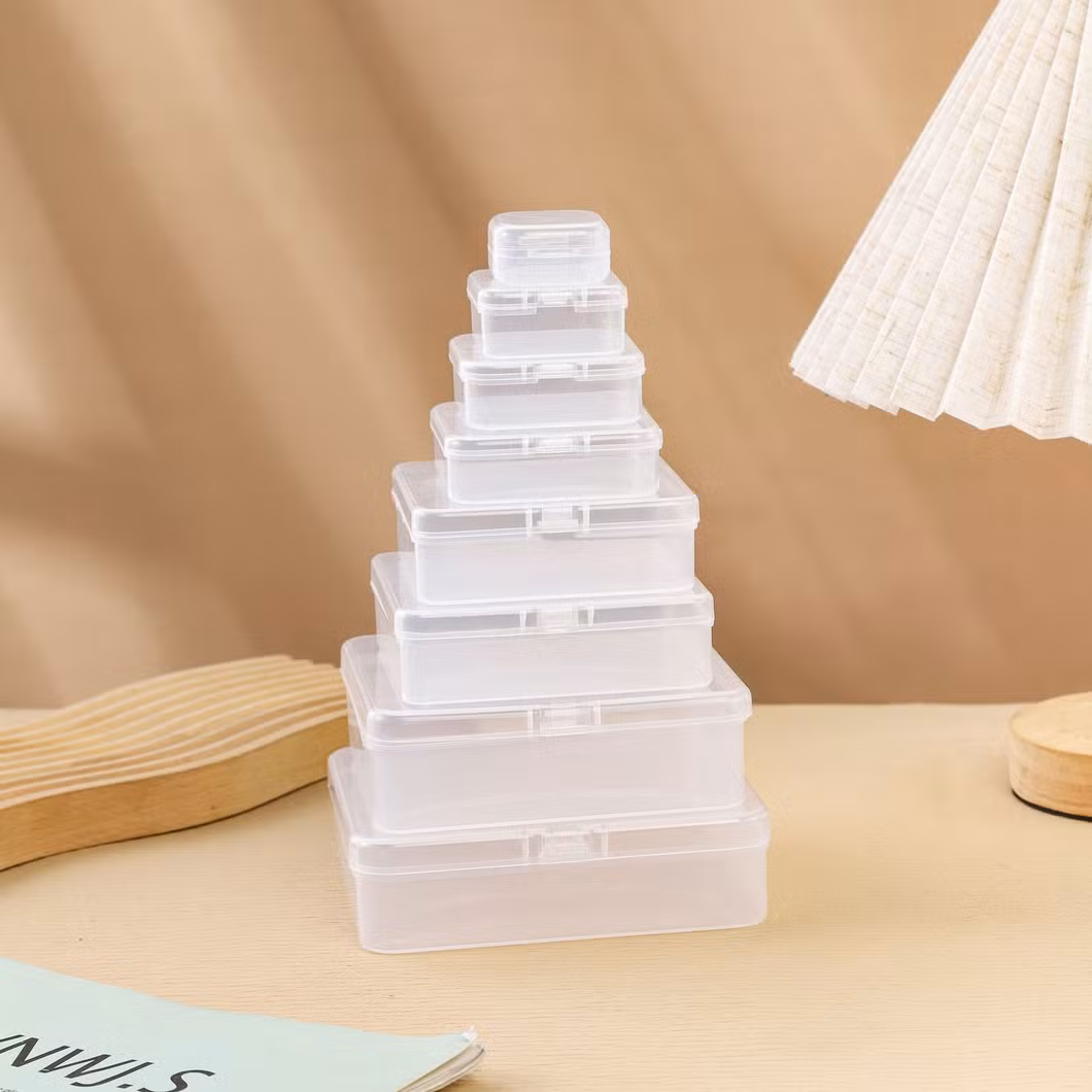 Portable 10/15/24/36 Grids Clear Plastic Packaging Box for Beads Organizer Art DIY Crafts Jewelry Fishing Tackles Container