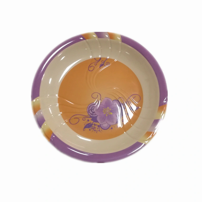 Plastic Tableware Durable 9 Inch and 10 Inch Melamine Dinner Plate