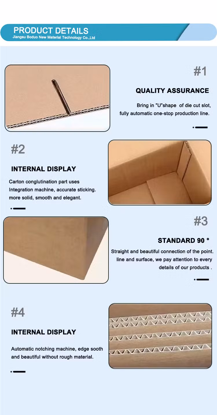 Corrugated Box Wholesale Shipping Paper Boxes for Packaging