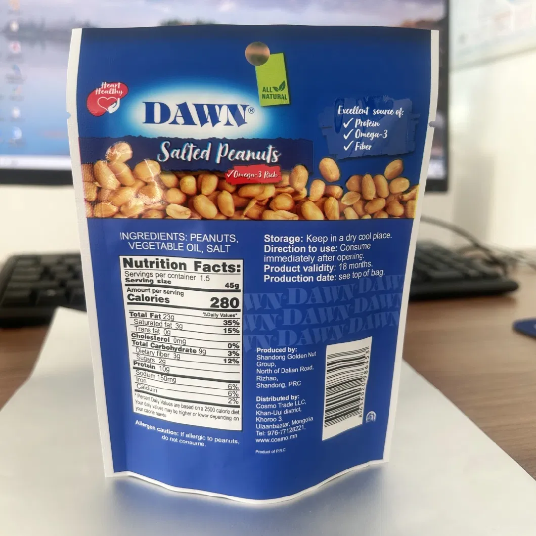 Manufacturer of Pepper and Salt Peanut Snack Bag