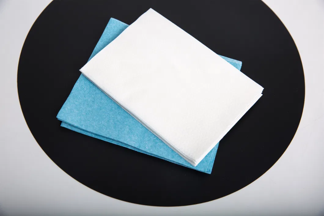 Dust-Free Wiping Paper Box Color: Blue/White