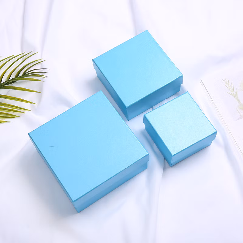 Wholesale Custom Logo Paper Packing Box Various Colors Festive Gift Surprise Gift Box for Jewelry Perfume Gifts