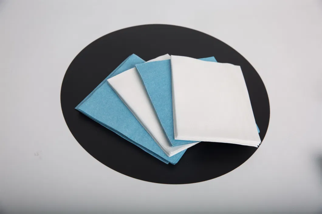 Dust-Free Wiping Paper Box Color: Blue/White