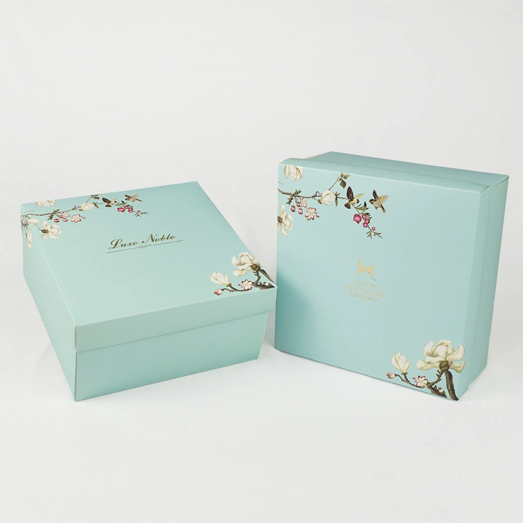 Custom Color Pringt Package Cupcake/Mooncake Gift Packing Paper Box