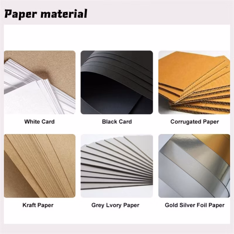Customized New Style Sky and Earth Cover Window Paper Box Color Box False Eyelash Fine Framed Box Armor Piercing Packaging Box Scented Candle Packaging Box