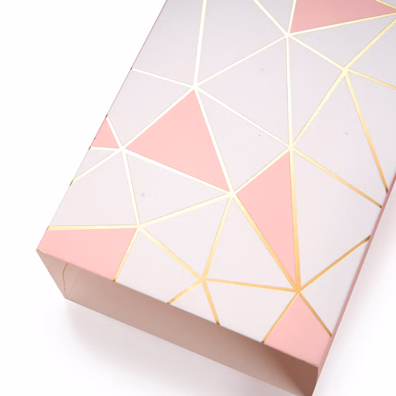Custom Eyeliner Pen Makeup Full Color Folding Mascara Eyelash Paper Gift Box Packaging Box for Eyeliner