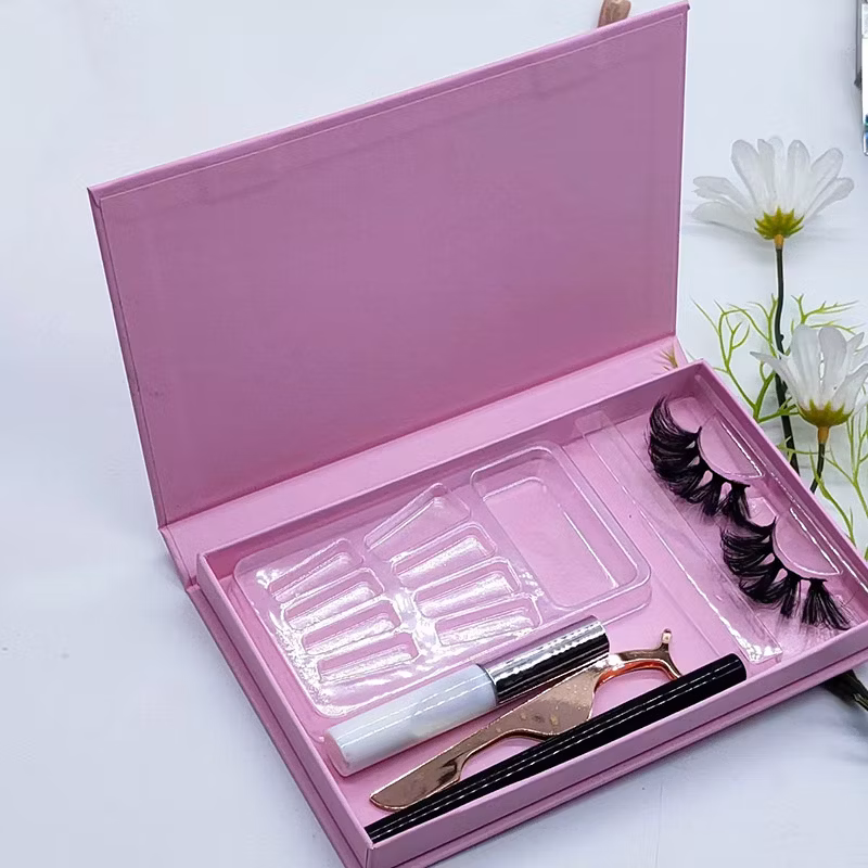 Custom Printed False Eyelashes Packing Box Spot Wholesale Variety of False Eyelashes Box Optional Open Window Eyelashes Paper Gift Box