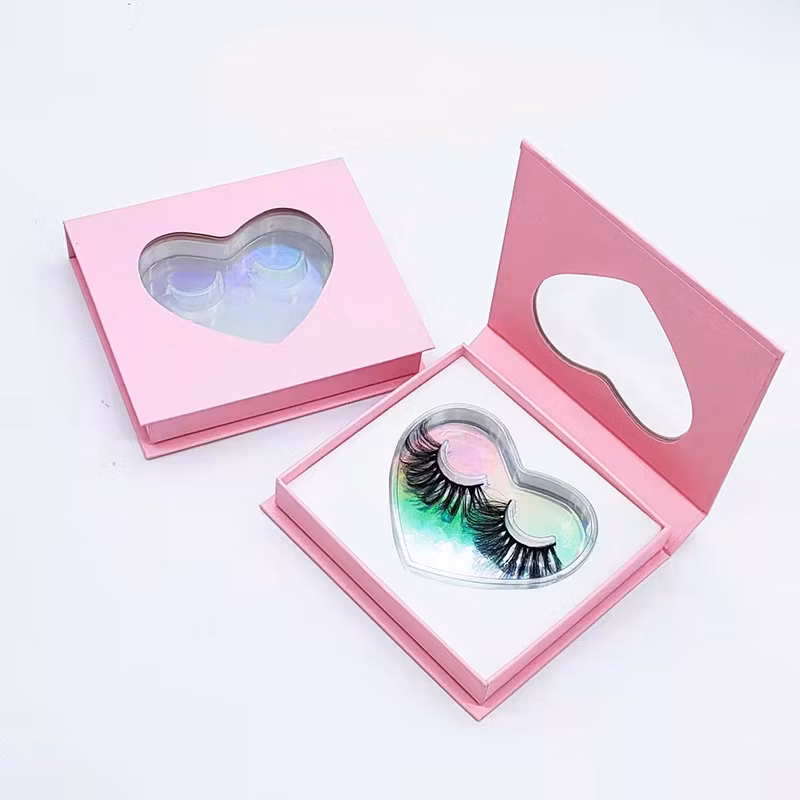 Custom Printed False Eyelashes Packing Box Spot Wholesale Variety of False Eyelashes Box Optional Open Window Eyelashes Paper Gift Box