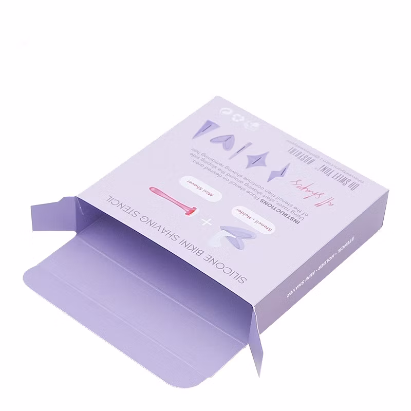 Newest Wholesale Custom Logo Eyelash Packaging Box Cosmetic Packaging Box Eyelash Small Paper Shipping Gift Box Daily Necessities Card Box