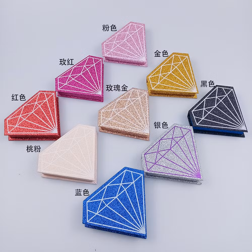 China Wholesale Custom Paper Gift Packaging Box False Eyelash Box Lash Box Mink Eyelash Extension Box Nail Box Makeup Box with Magnetic Closure
