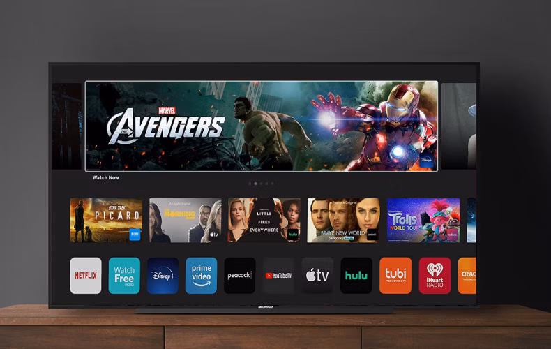 Television 4K Smart LED TV 50 Inch with Wi-Fi Android Youtube Google Netflix