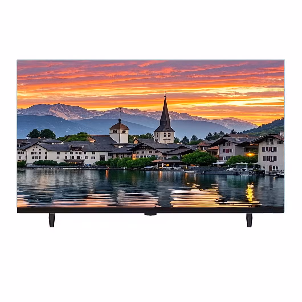 2025 New Large Panel Xxx Vidio LED Smart TV Android FHD 4K Customized DVB T2 S2 Digital Satellite TV