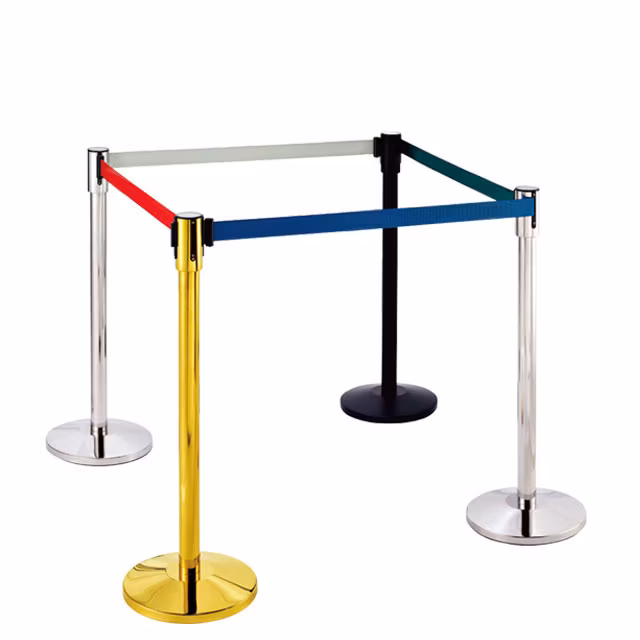 Hotel Furniture Hotel Supply Metal Queue Stand Crowd Control Stand