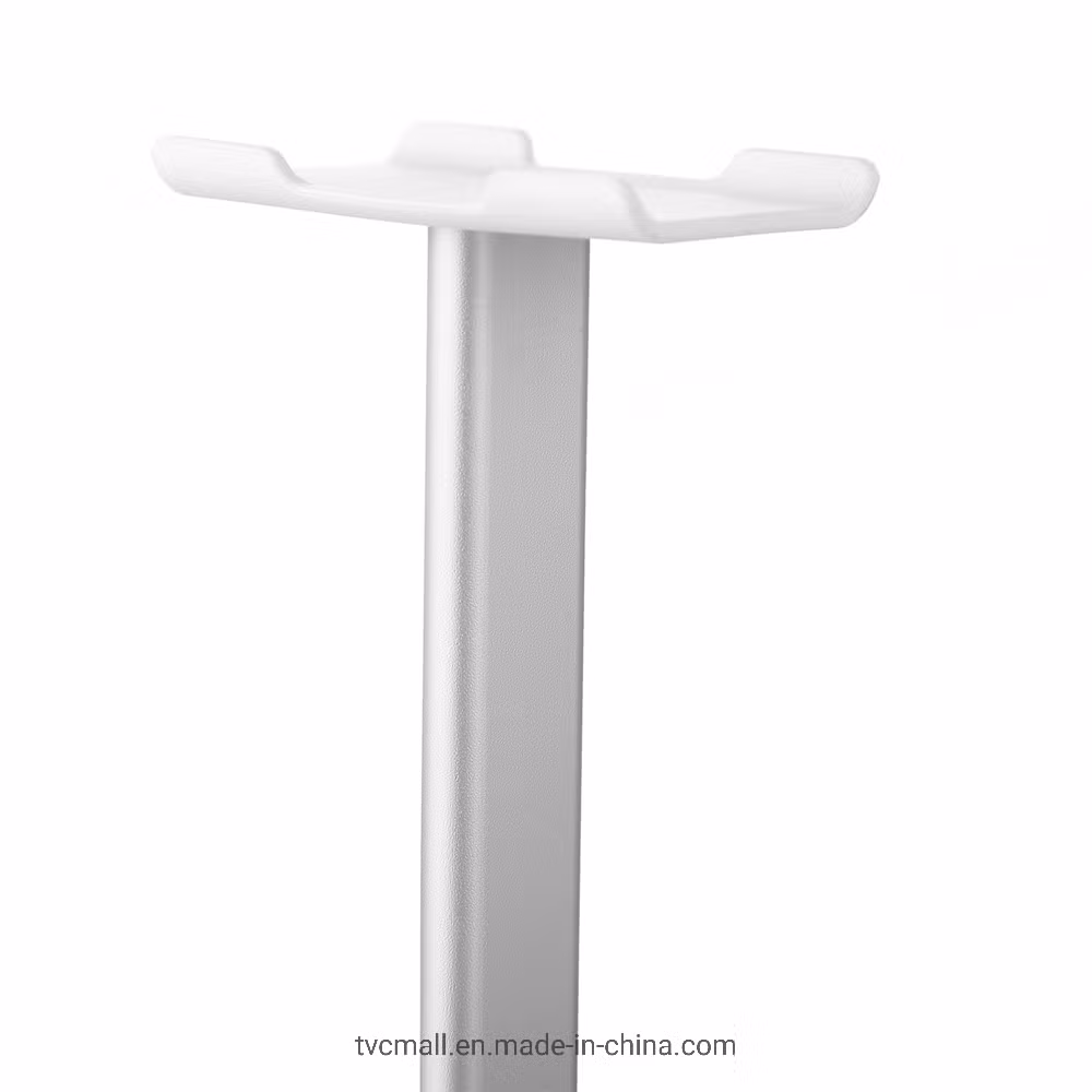 New Bee Simple Style Headphone Stand Mount for Universal Headsets - Silver Color