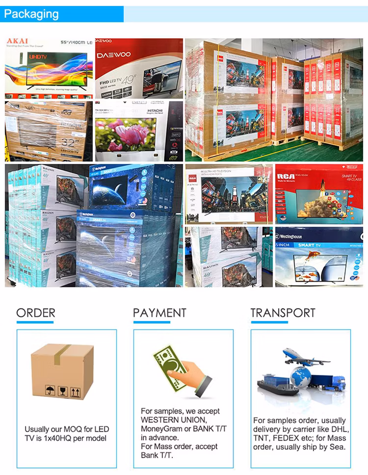 High Quality 13.3 15.6 19 Inch Screen Clear Case LCD LED TV Set Television Transparent Jail Portable TV