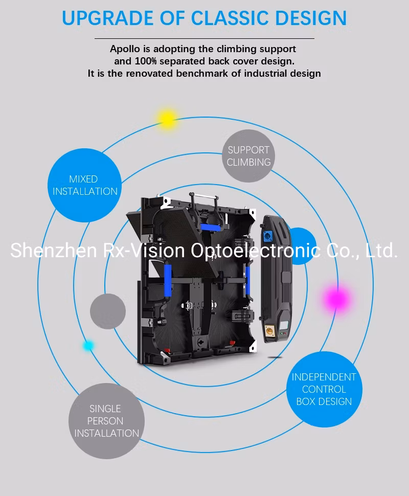 P3.91LED Display Full Color Indoor Rental Stage Video Wall Panel Matrix Screen TV 500*1000cm