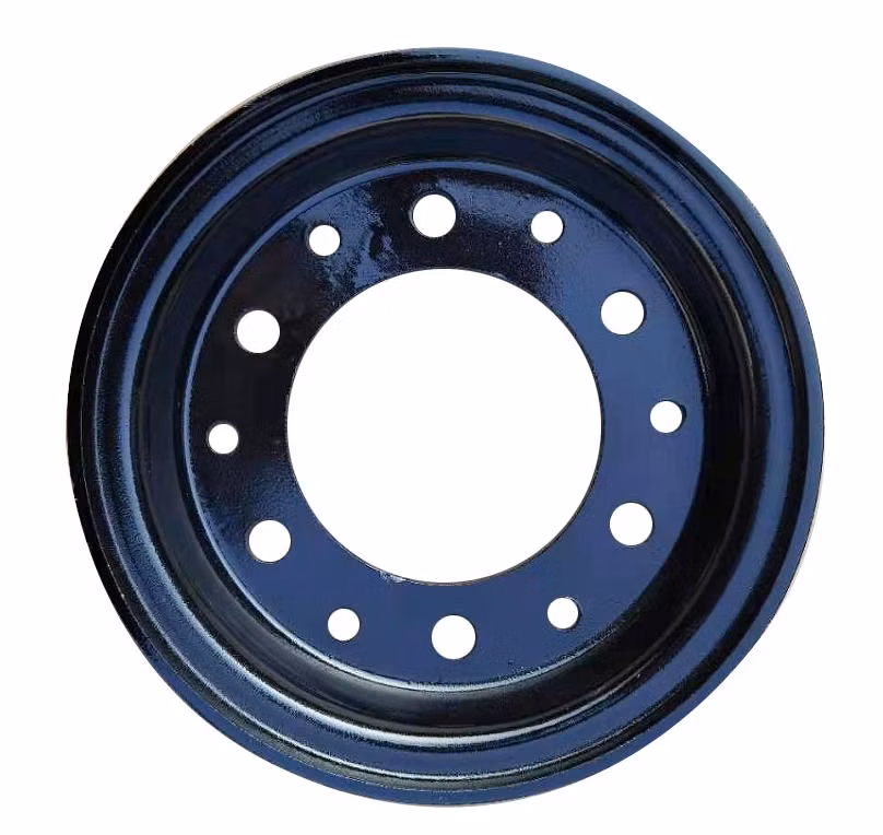 High Quality Forklift Tire Rims Split Type and Two Piece Type for 700-12 28X9-15 6.5-10 Solid Tires for Sale