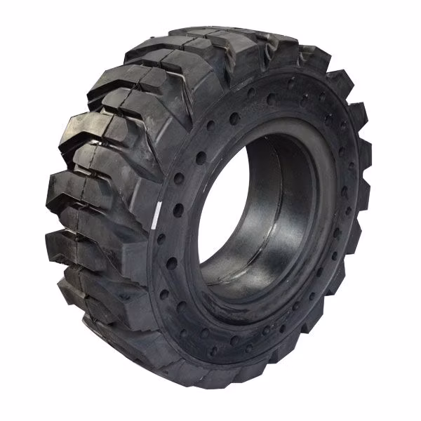 Press-on Solid Scraper Forklift Mining Dump Truck Scissor Lift Tractor Reach Stacker Airport Trailers Boom Lift Industry Skid Steer Tires/Tyres (22*10*16)